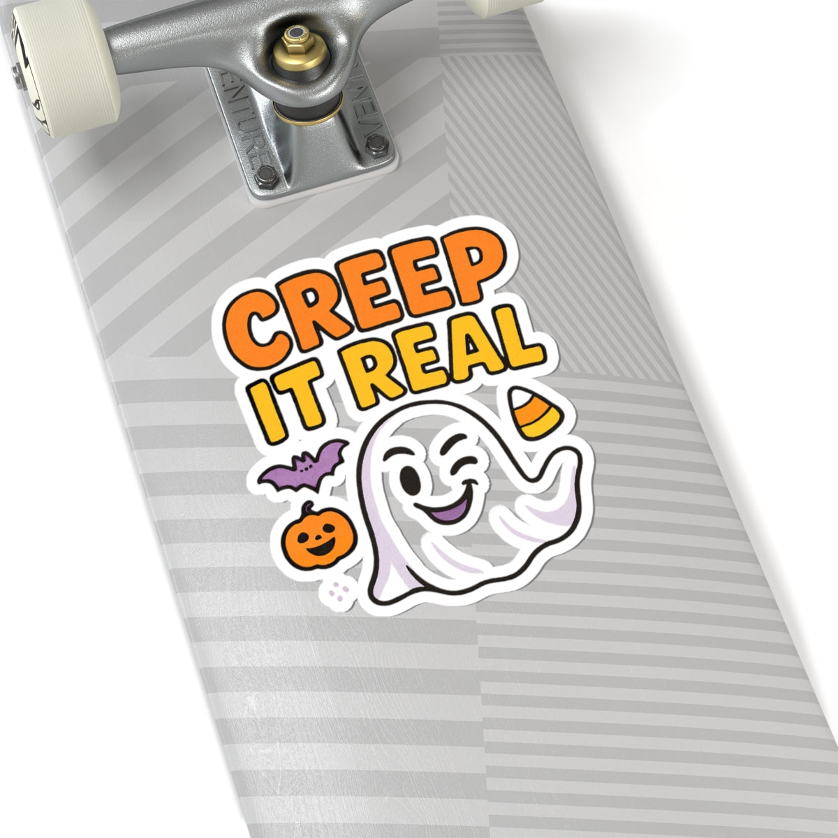 Creep it real halloween stickers