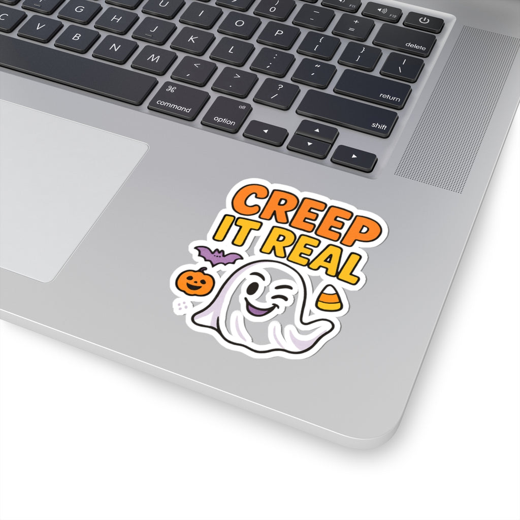 Creep it real halloween stickers