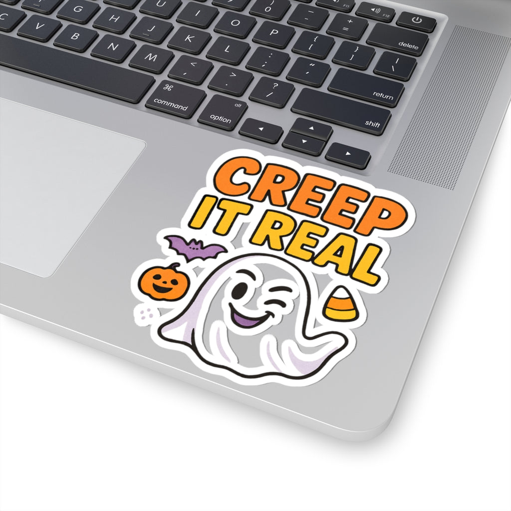 Creep it real halloween stickers