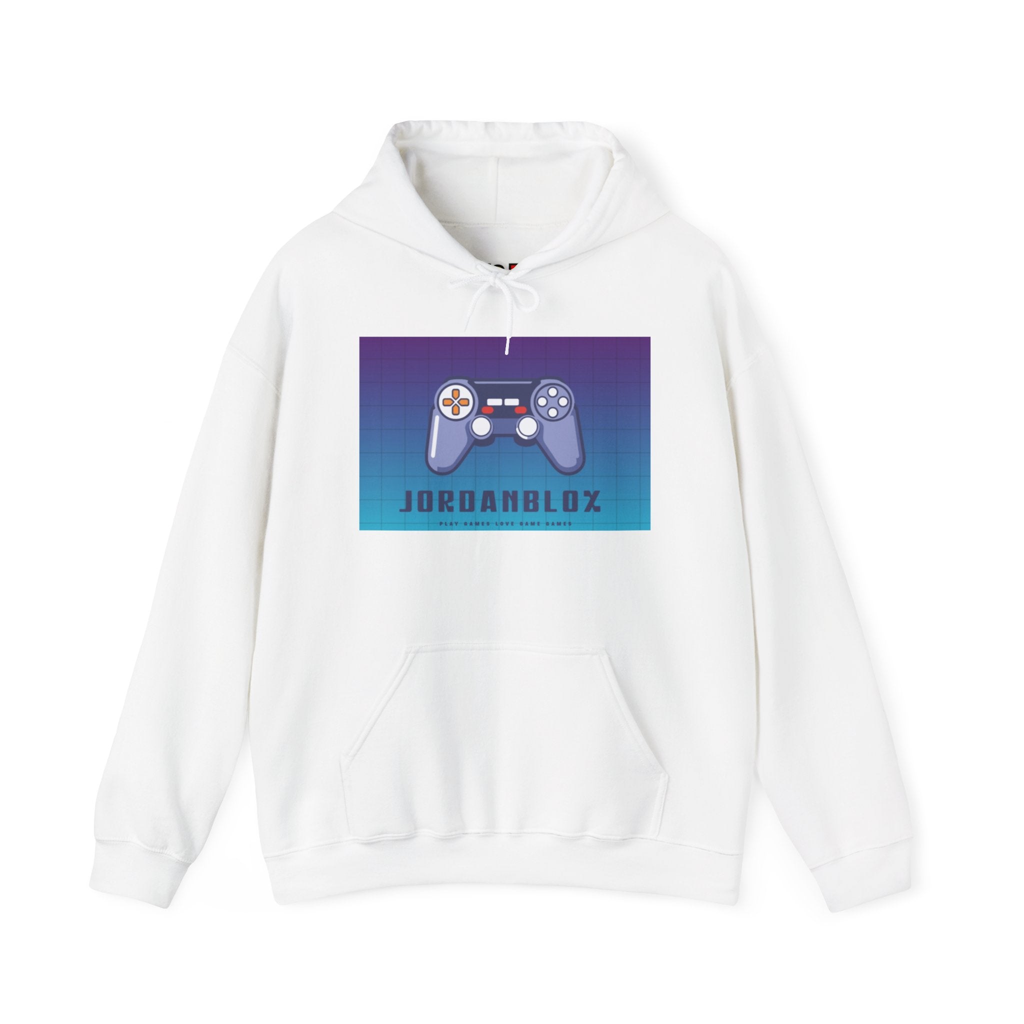 Jordanblox gaming hoodie with Controller Design, Cozy Sweatshirt for Gaming Fans, Perfect for Birthdays, Christmas, Casual Wear, Gifts for Him/Her